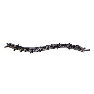 13.5'' Glacier 1 Light Black Nickel Linear Pendant