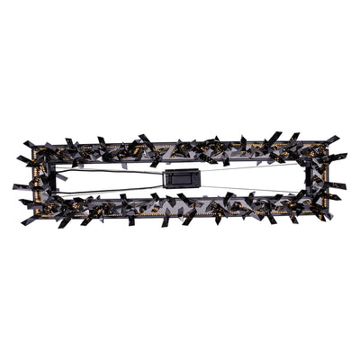 13.5'' Glacier 1 Light Black Nickel Linear Pendant