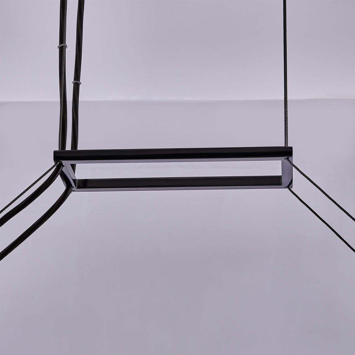 13.5'' Glacier 1 Light Black Nickel Linear Pendant