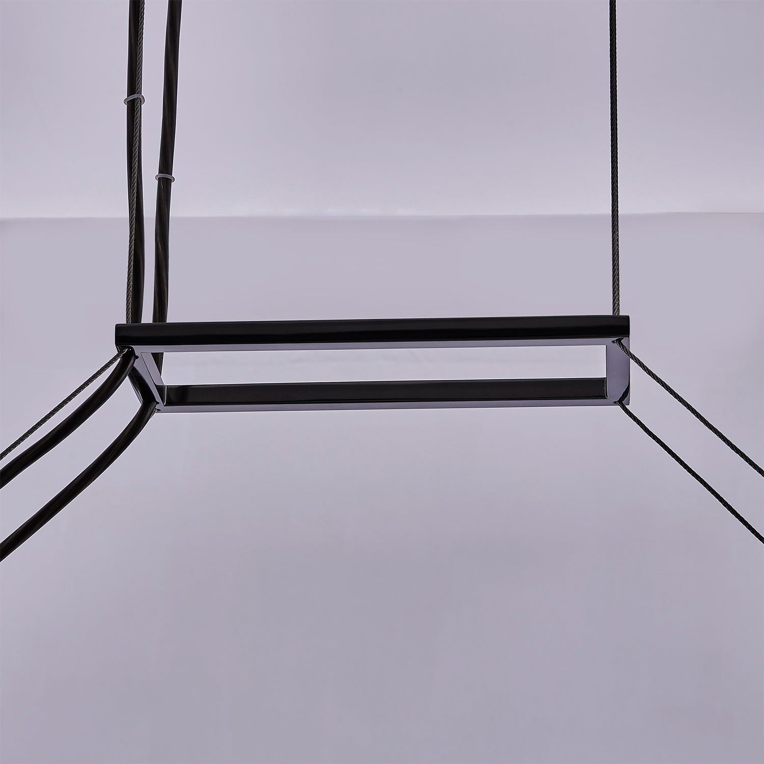13.5'' Glacier 1 Light Black Nickel Linear Pendant