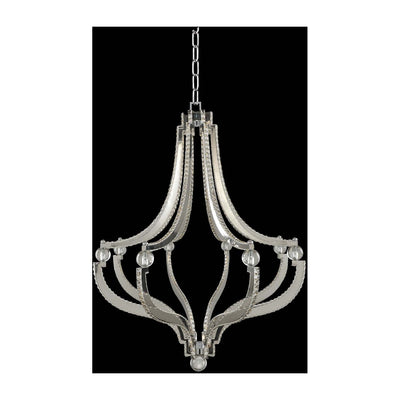 142'' Cambria 1 Light Chrome Chandelier
