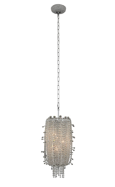24'' Cielo 3 Light Chrome Pendant