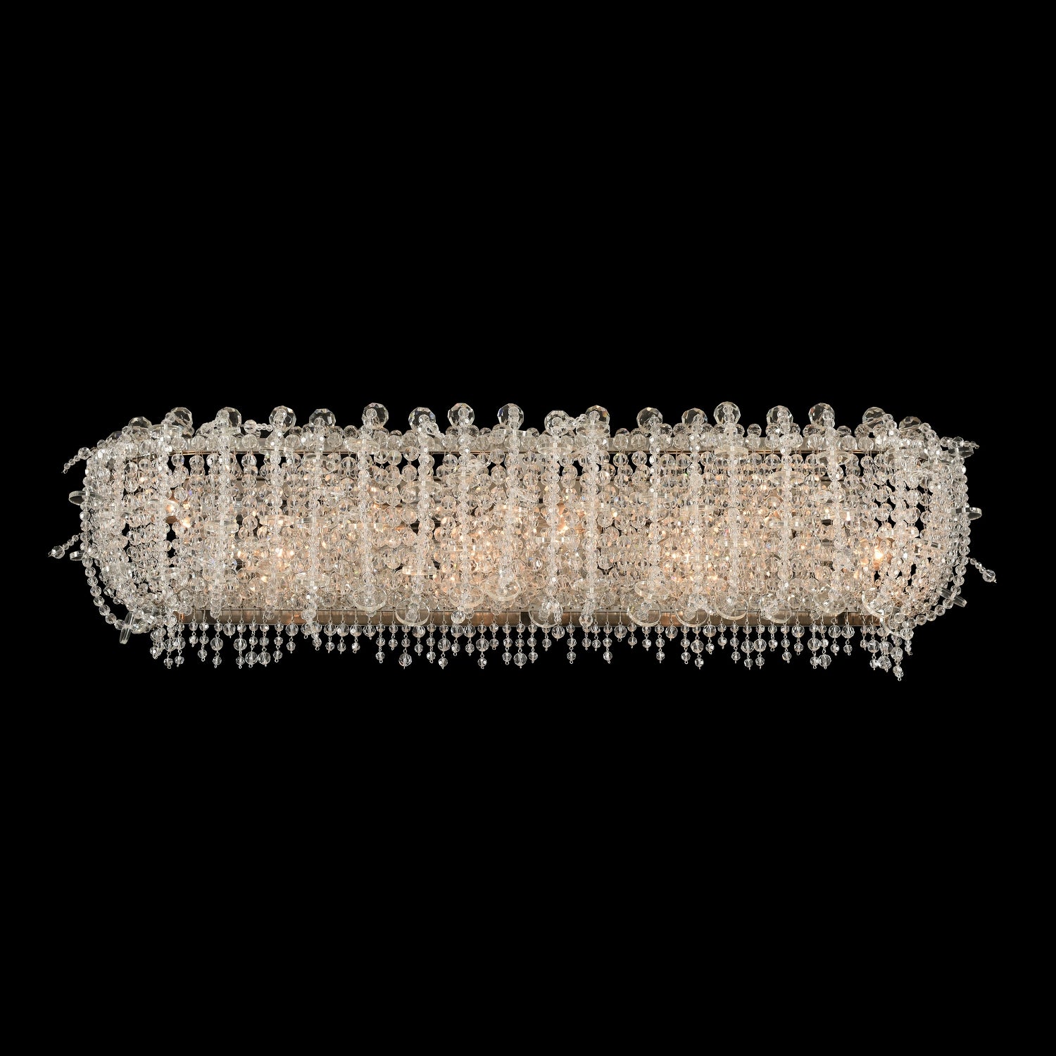 34'' Cielo 8 Light Chrome Vanity Light