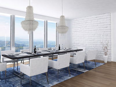 41'' Cielo 12 Light Chrome Chandelier