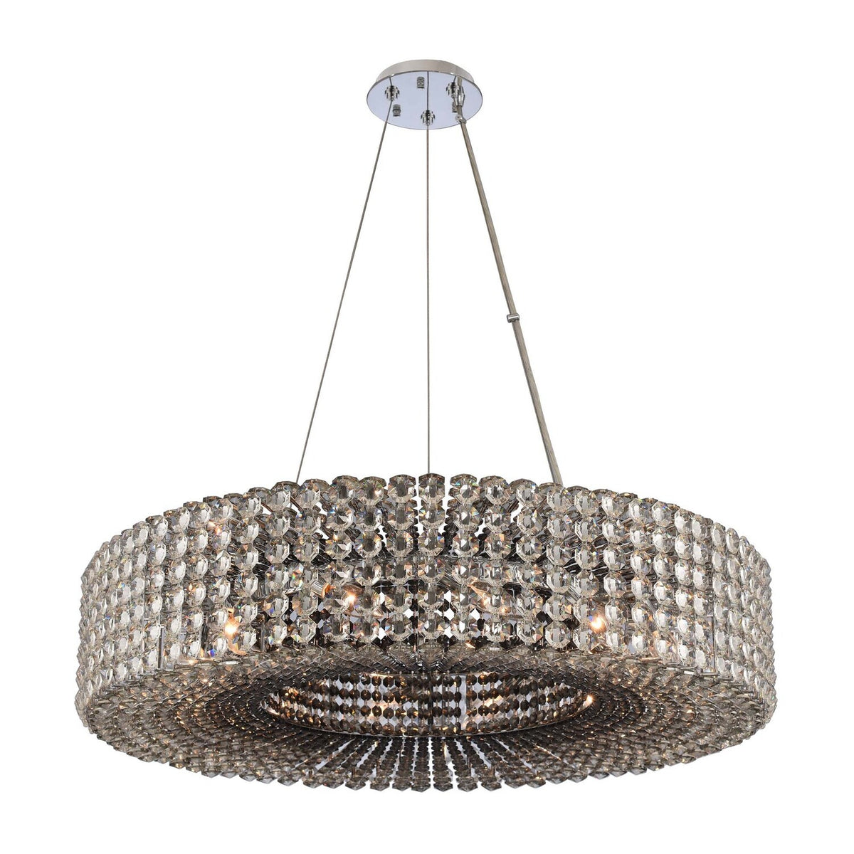 8'' Anello 12 Light Chrome Chandelier