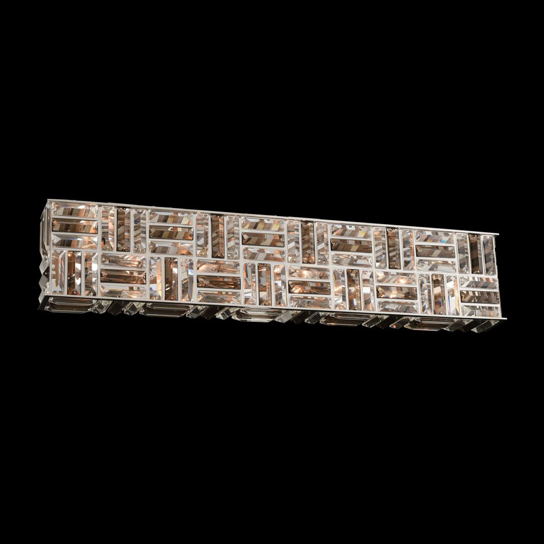 32'' Modello 8 Light Chrome Vanity Light