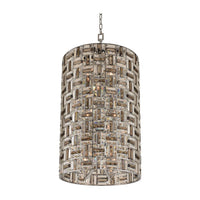 45'' Modello 18 Light Chrome Tiered Chandelier