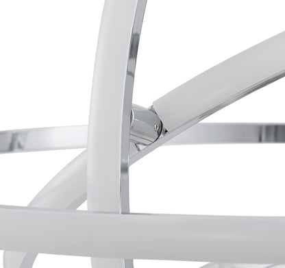 Oxford LED Adjustable Chandelier | Chrome