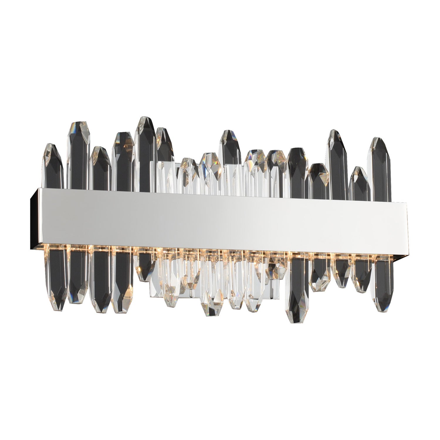 8'' Quasar 1 Light Chrome Wall Sconce