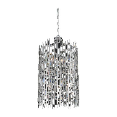 36'' Fonseca 8 Light Chrome Chandelier