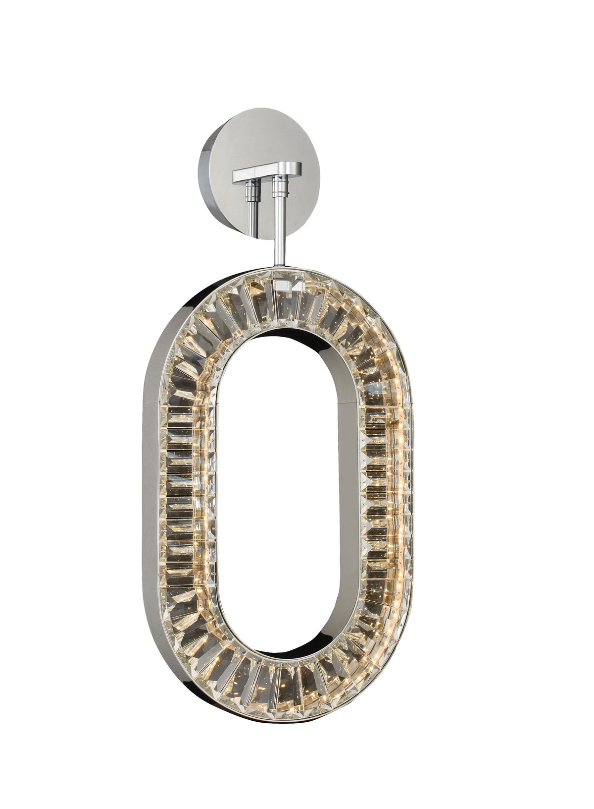 12'' Catena 1 Light Chrome Wall Sconce