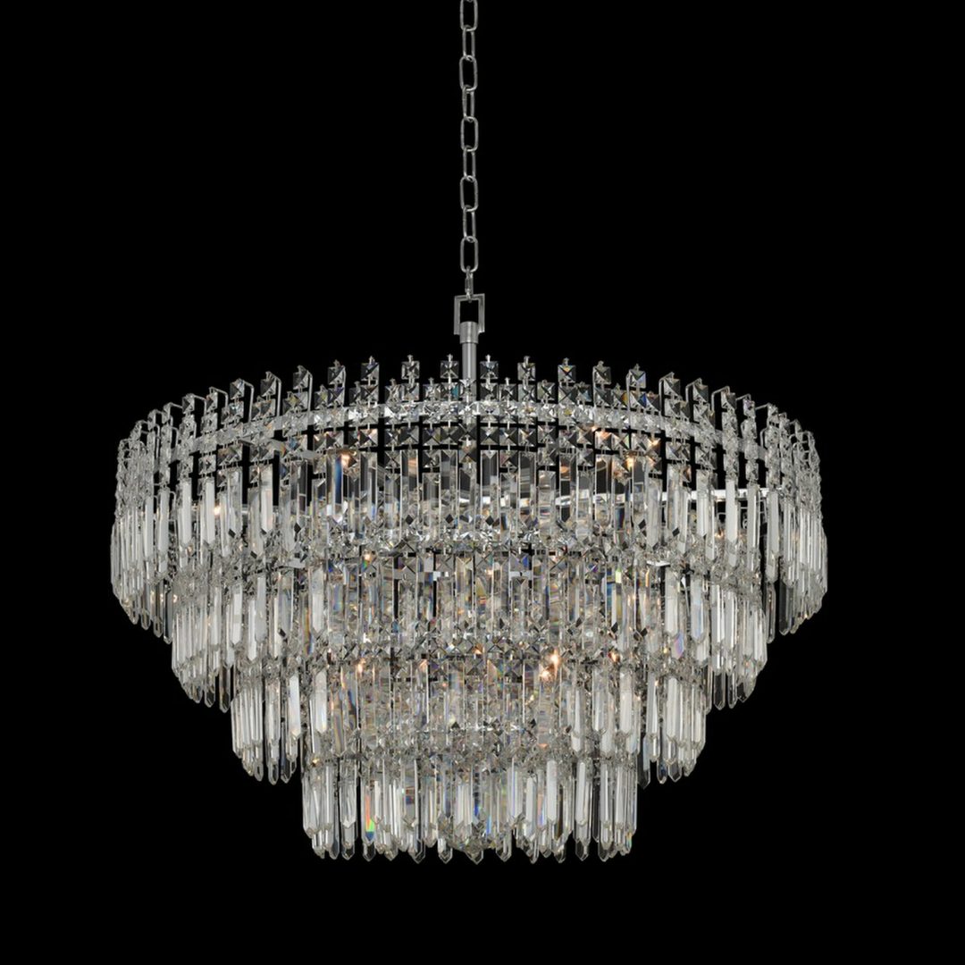 27'' Pandoro 15 Light Chrome Chandelier