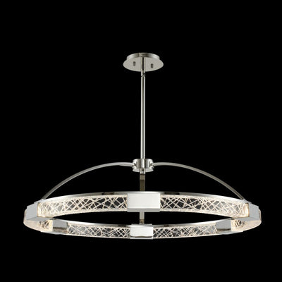 9.5'' Athena 1 Light Polished Nickel Chandelier