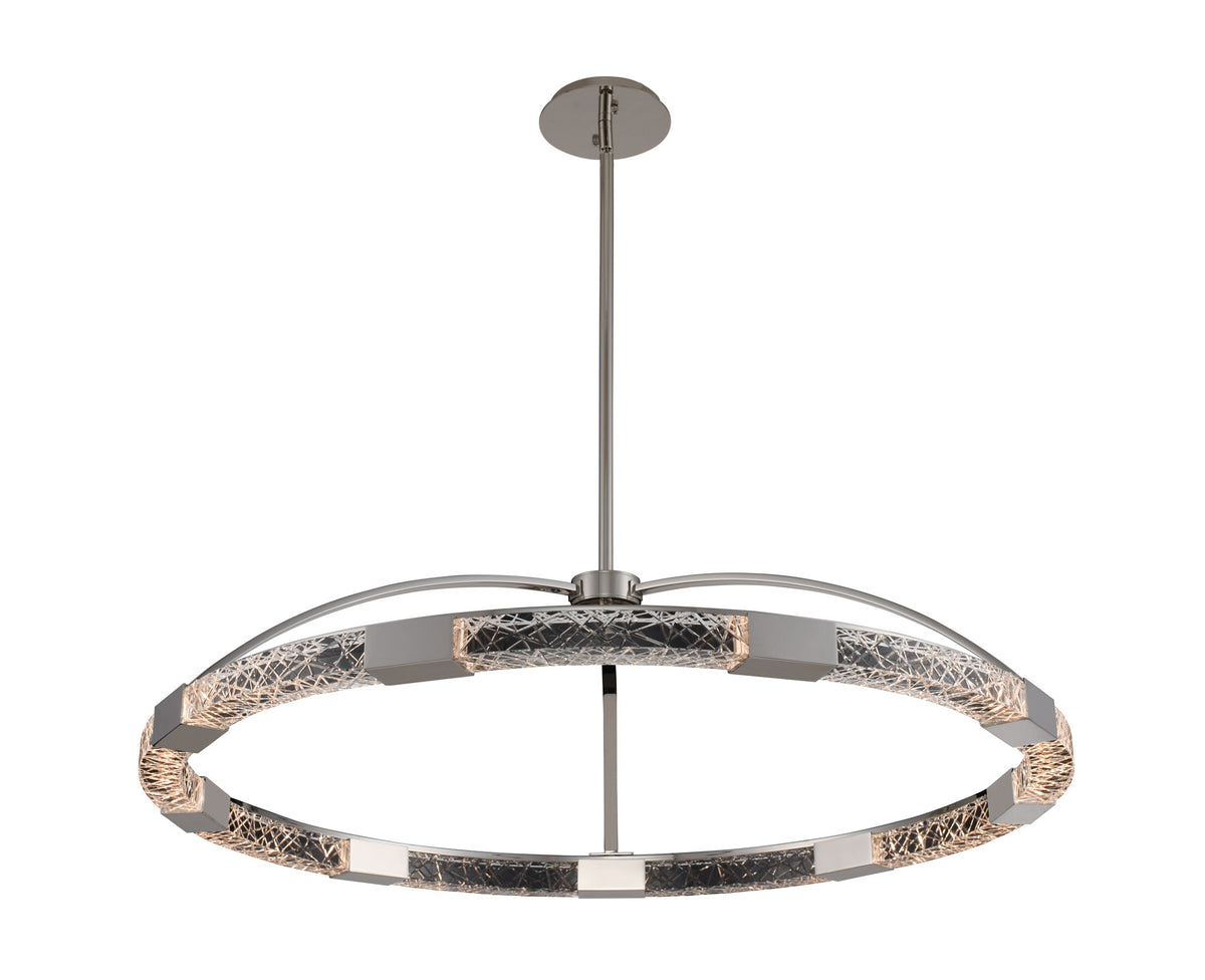 11'' Athena 18 Light Polished Nickel Chandelier