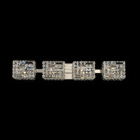 31'' Marazzi 4 Light Polished Nickel Vanity Light