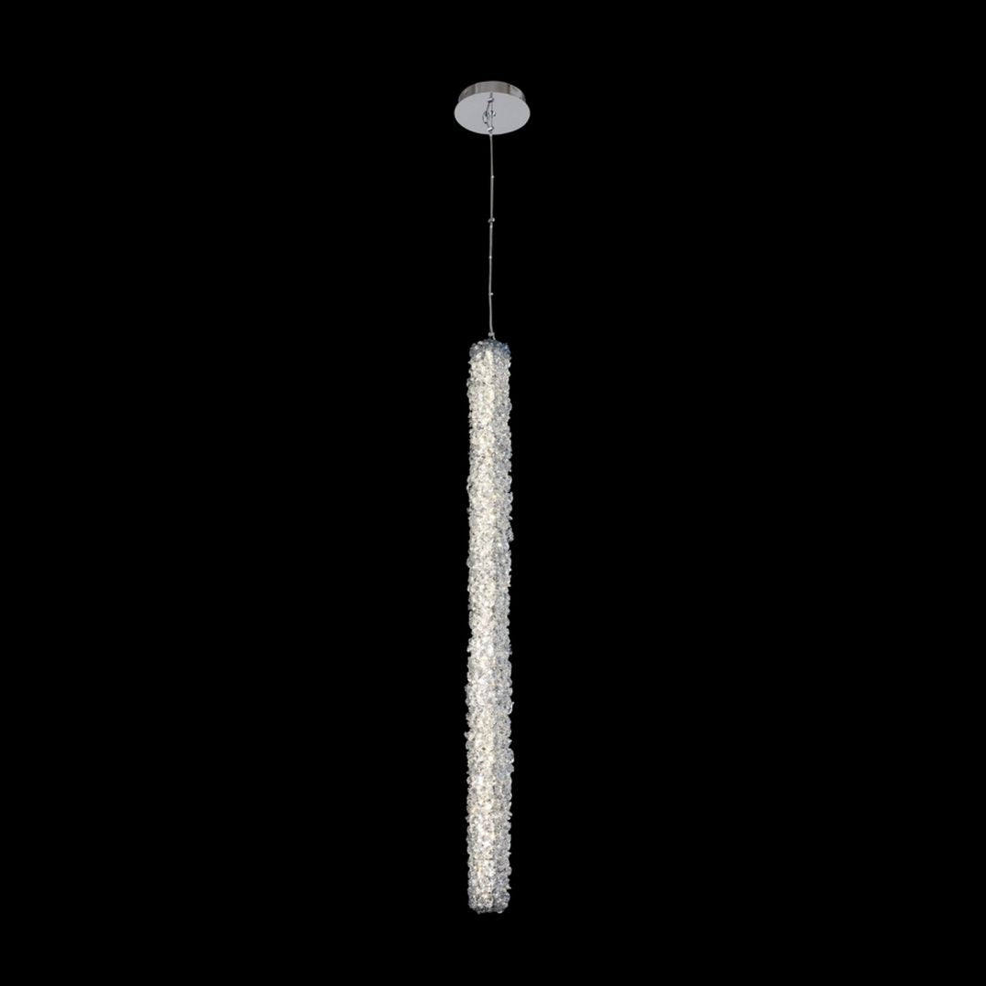 38'' Lina 1 Light Chrome Pendant