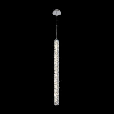 38'' Lina 1 Light Chrome Pendant