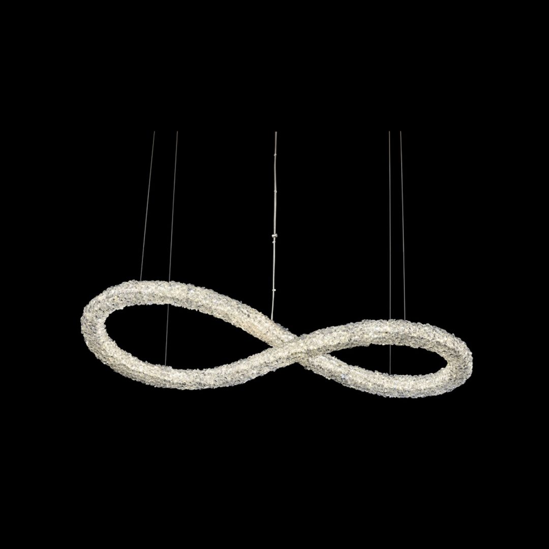 10'' Lina 1 Light Chrome Linear Pendant