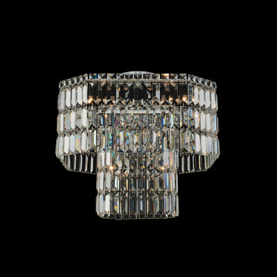 17'' Livelli 1 Light Chrome Semi-Flush Mount