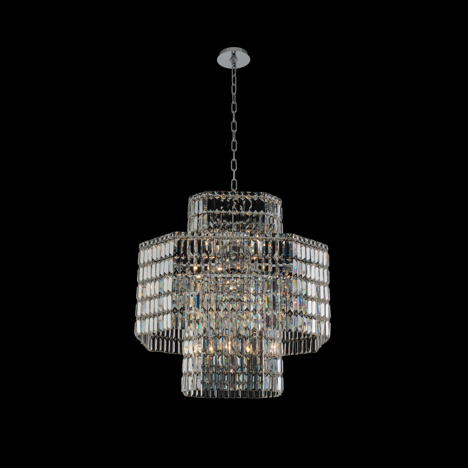 31.5'' Livelli 16 Light Chrome Chandelier