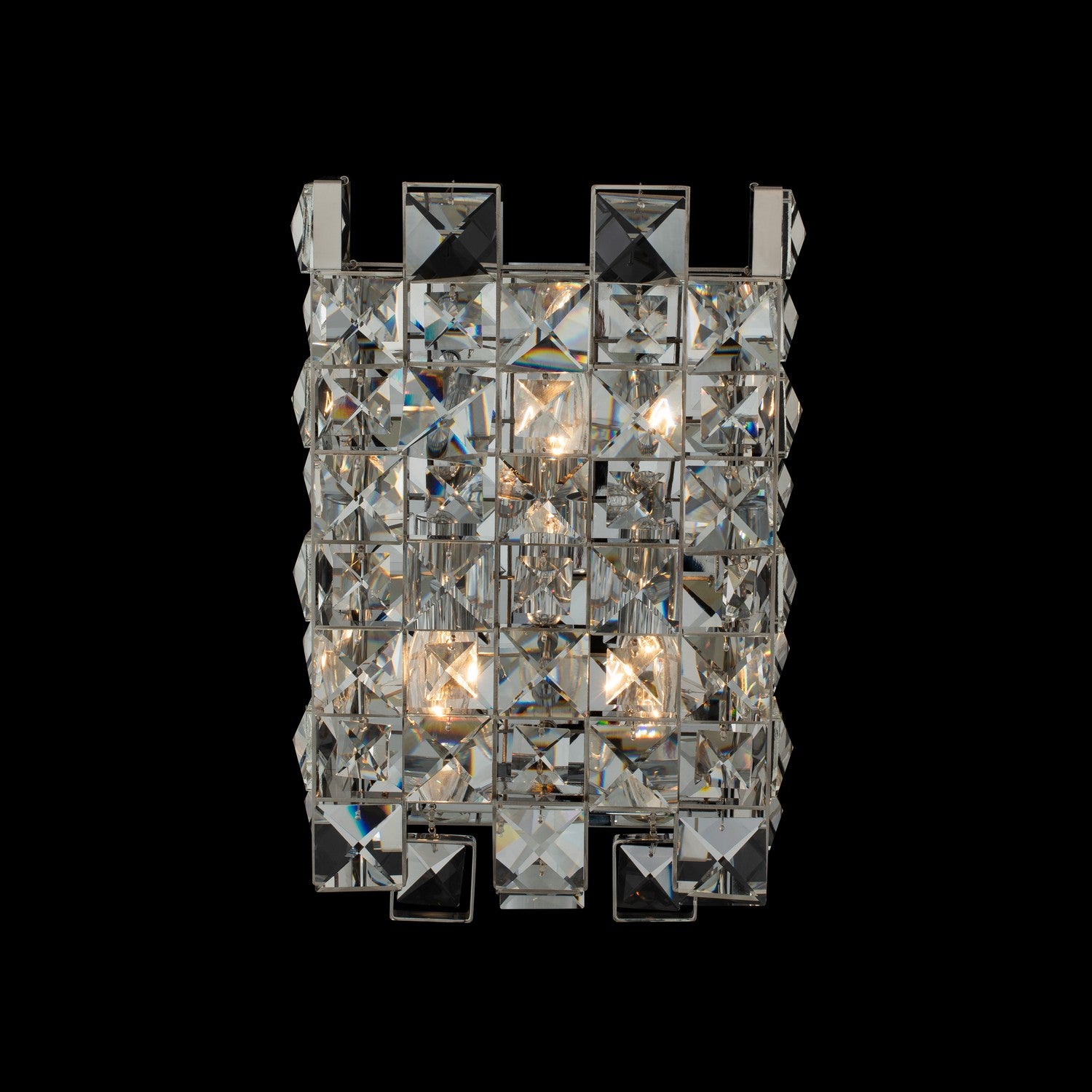 9'' Piazze 3 Light Chrome Wall Sconce