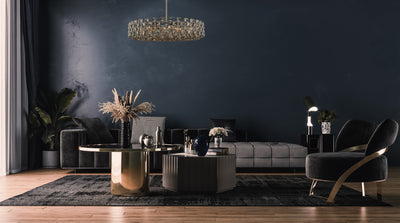 20.5'' Piazze 12 Light Brushed Champagne Gold Chandelier