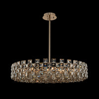 20.5'' Piazze 12 Light Brushed Champagne Gold Chandelier