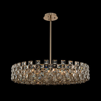 20.5'' Piazze 12 Light Brushed Champagne Gold Chandelier