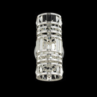 6'' Strato 2 Light Silver Wall Sconce