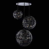 Alta 37 Light Black Nickel Multi-Pendant