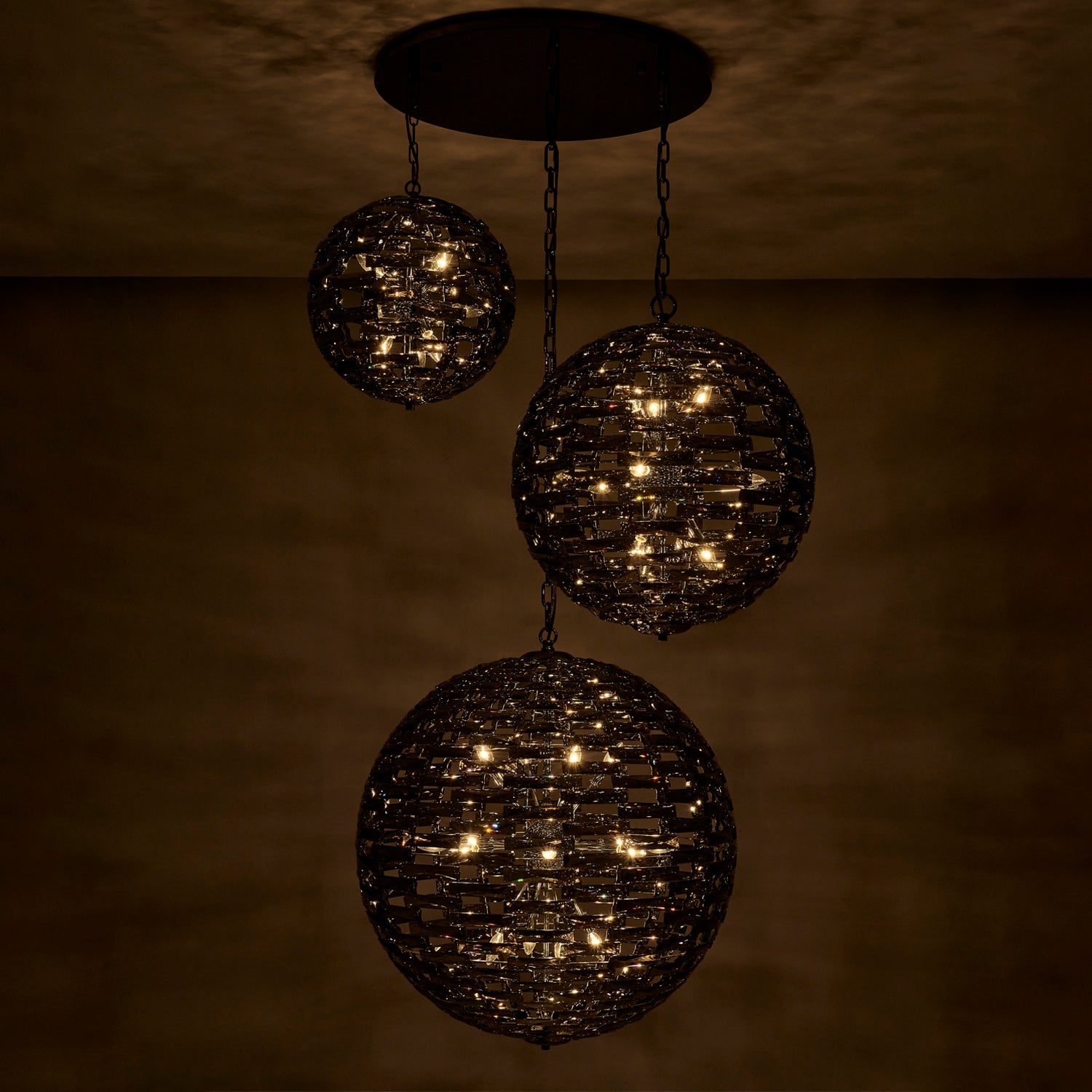 Alta 37 Light Black Nickel Multi-Pendant