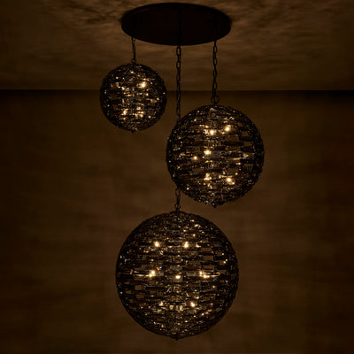 Alta 37 Light Black Nickel Multi-Pendant