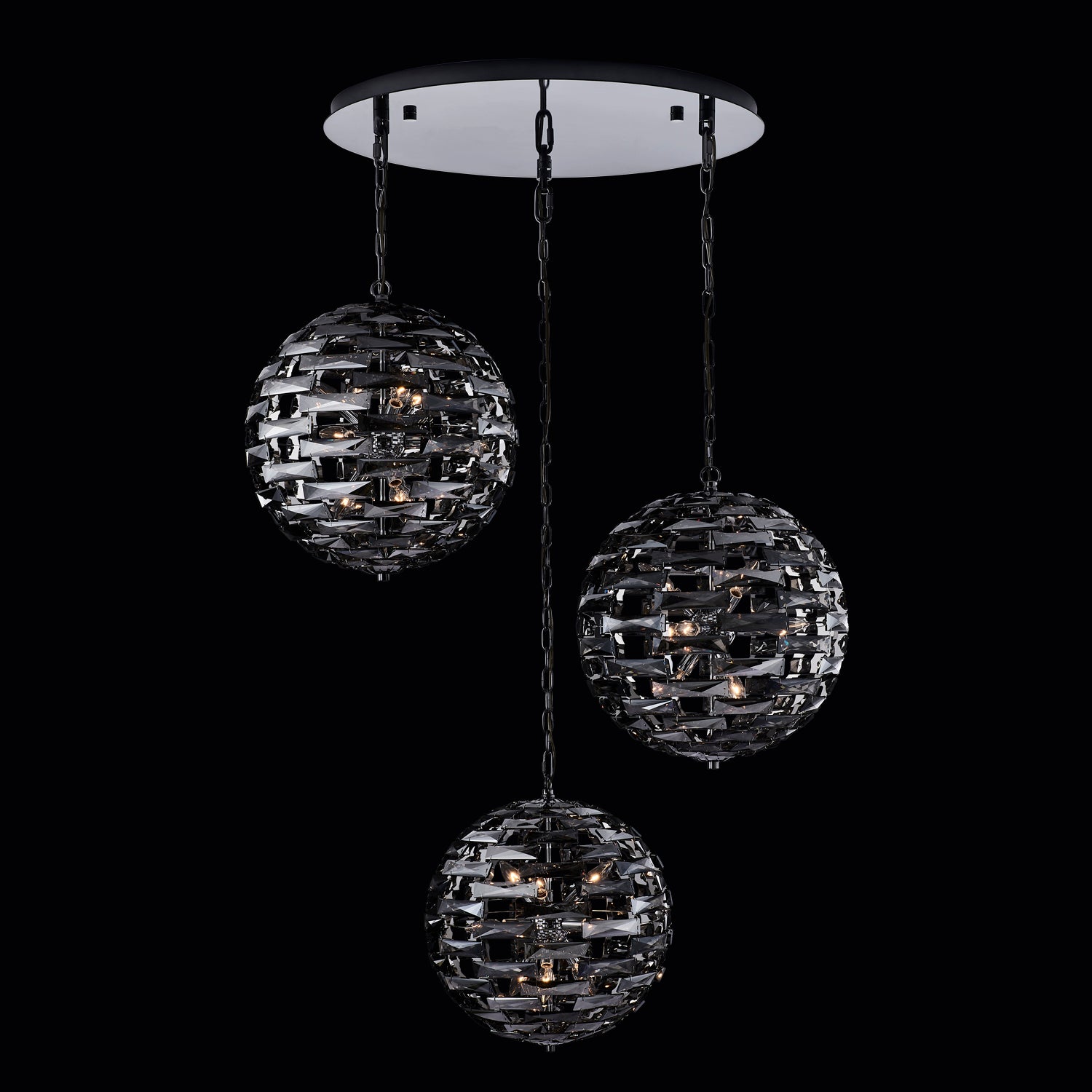 Alta 27 Light Black Nickel Multi-Pendant