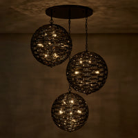 Alta 36 Light Black Nickel Multi-Pendant