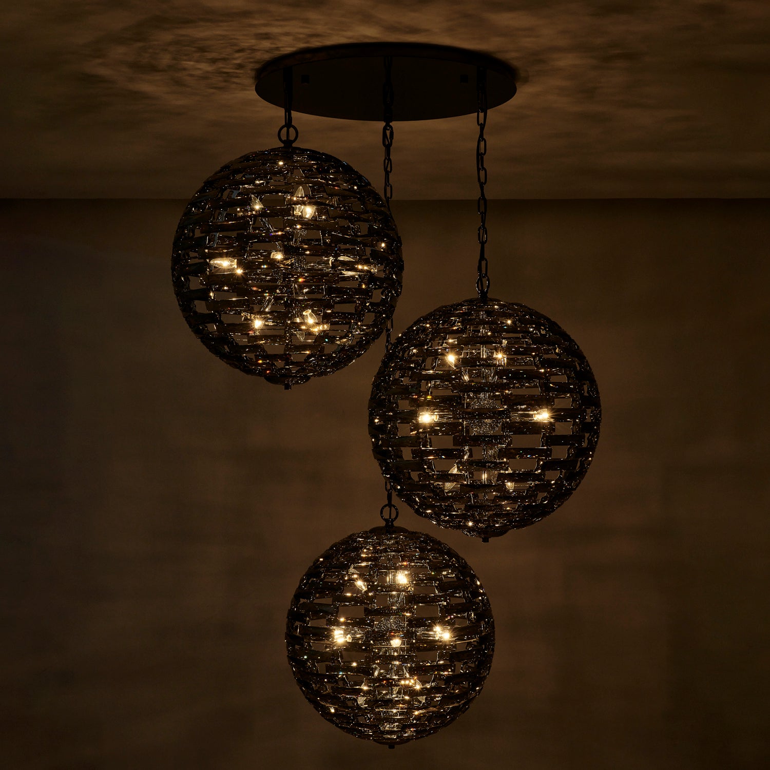Alta 40 Light Black Nickel Multi-Pendant