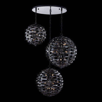 Alta 33 Light Black Nickel Multi-Pendant