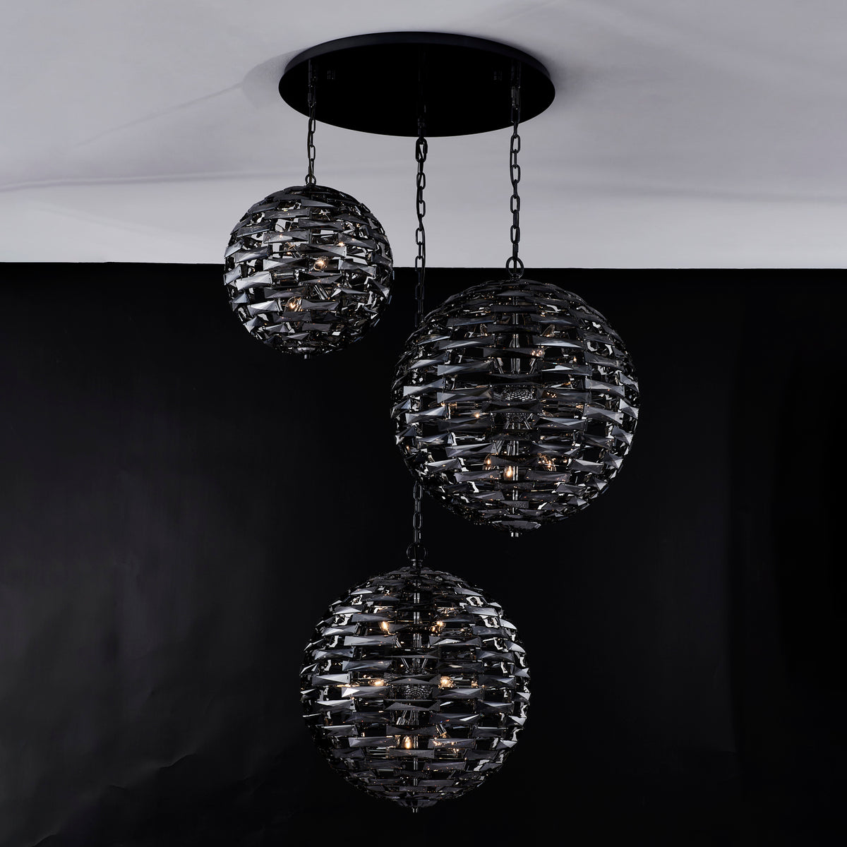 Alta 33 Light Black Nickel Multi-Pendant