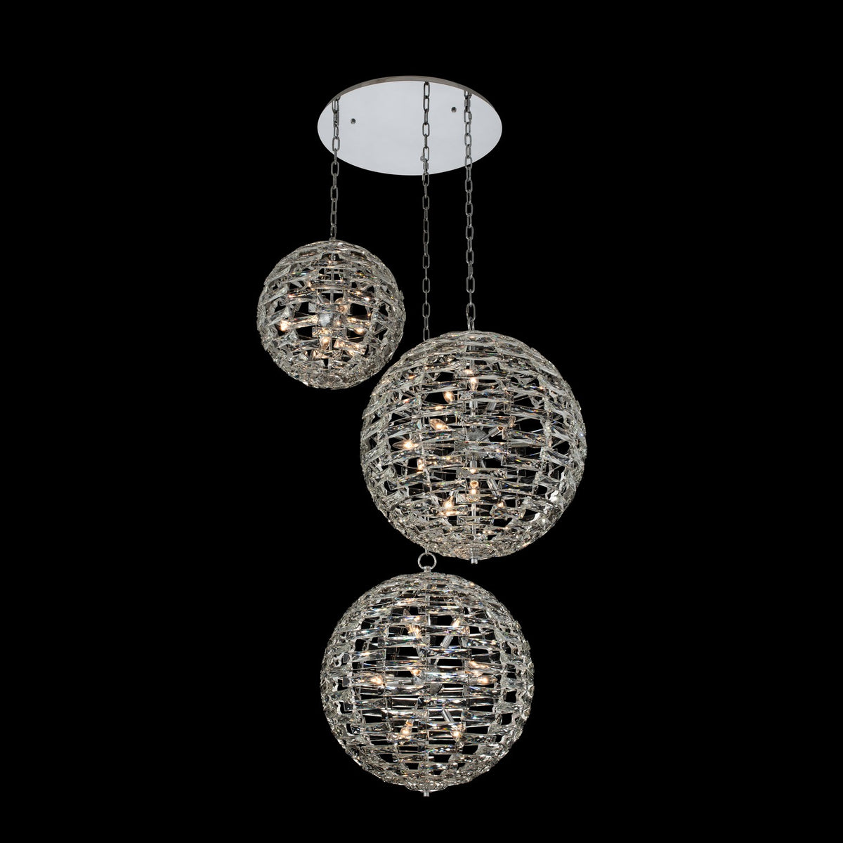 Alta 30 Light Chrome Multi-Pendant