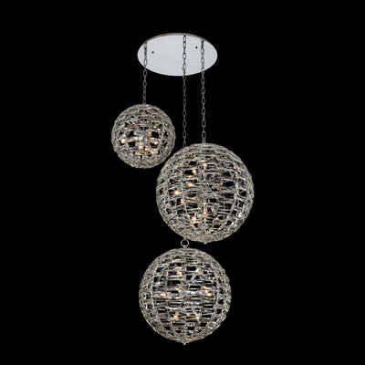 Alta 30 Light Chrome Multi-Pendant