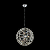 20'' Alta 9 Light Chrome Pendant