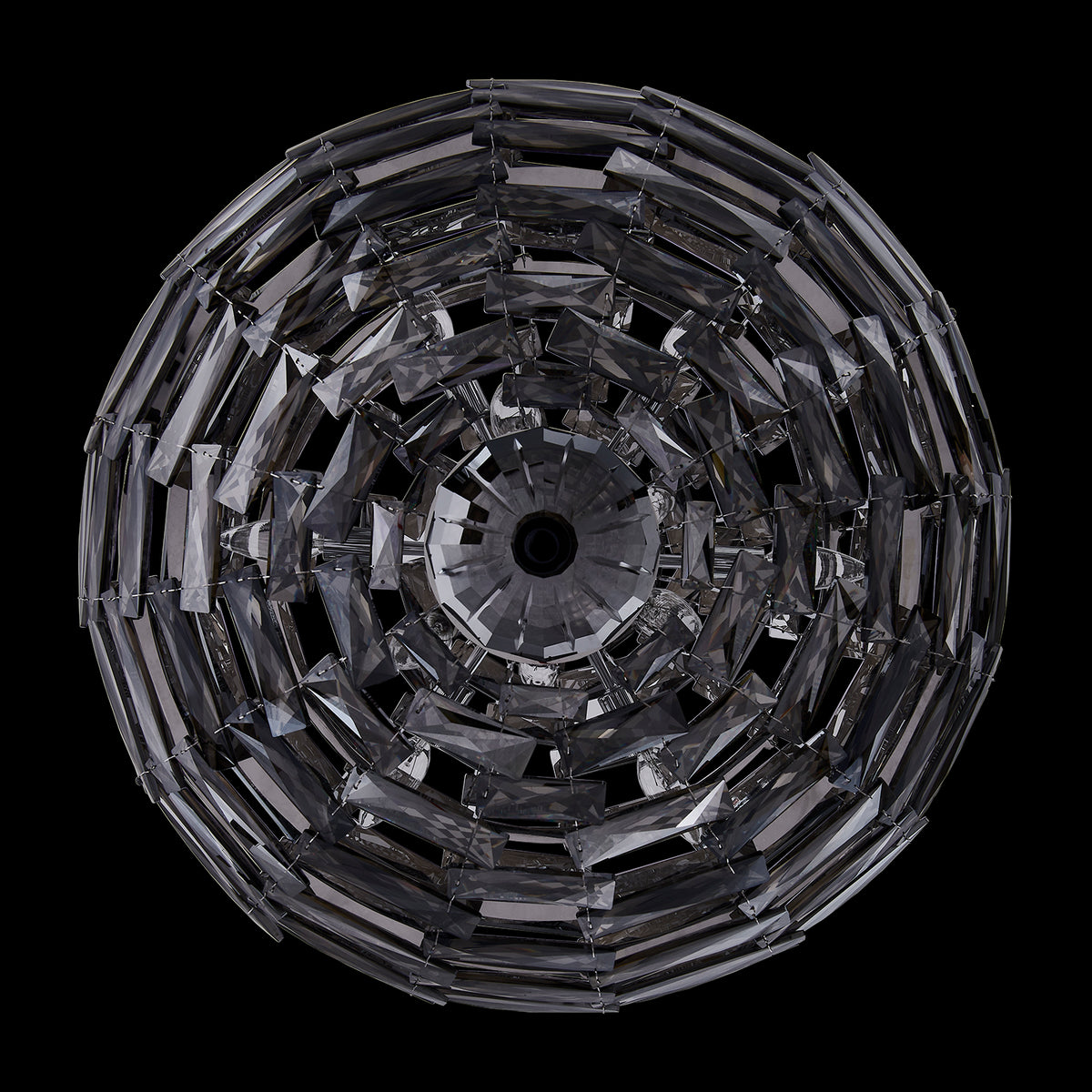 29'' Alta 12 Light Black Nickel Chandelier