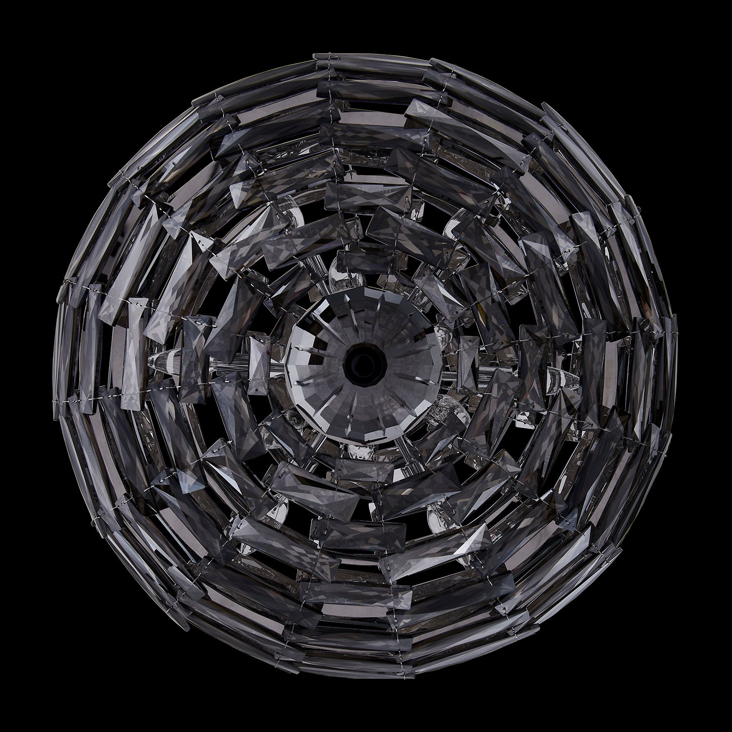 29'' Alta 12 Light Black Nickel Chandelier