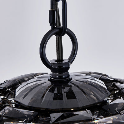 29'' Alta 12 Light Black Nickel Chandelier