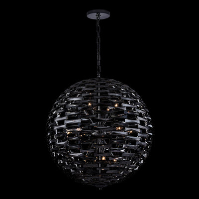 39'' Alta 16 Light Black Nickel Chandelier