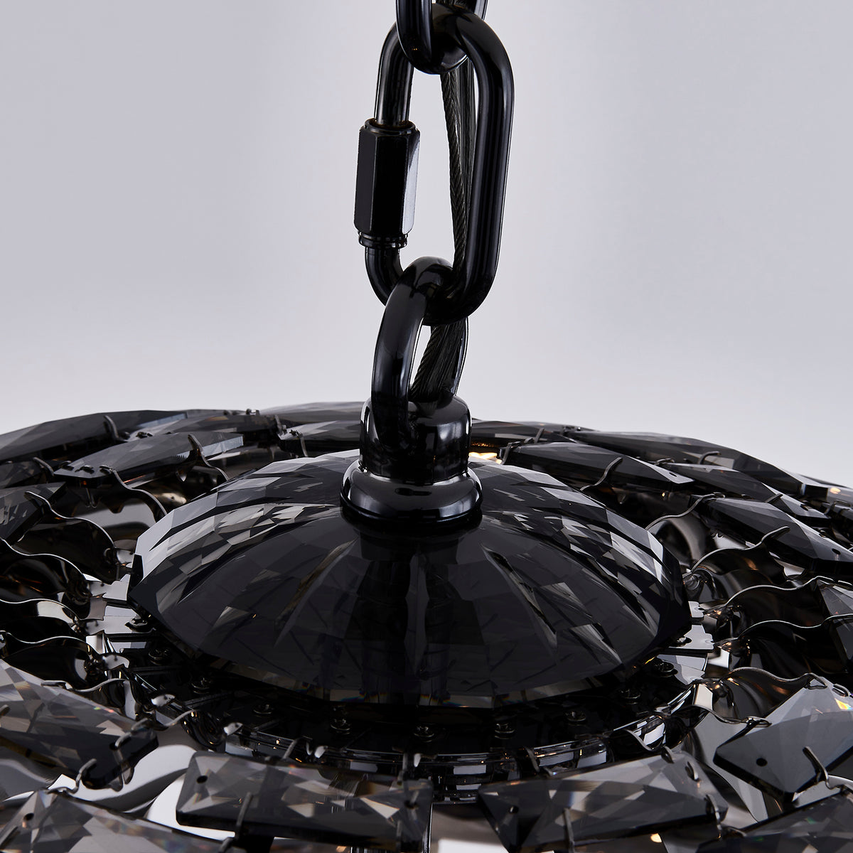39'' Alta 16 Light Black Nickel Chandelier