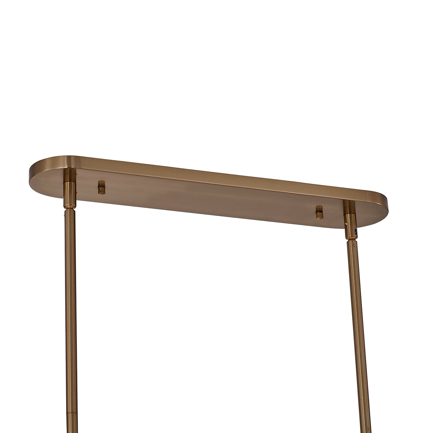 20'' Estrella 13 Light Brushed Champagne Gold Linear Pendant