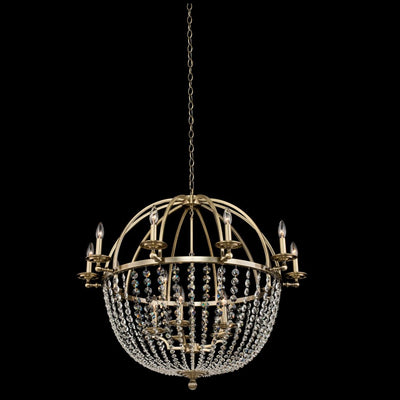 37.5'' Pendolo 15 Light Brushed Champagne Gold Chandelier