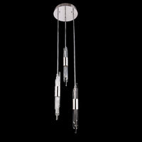 31'' Lucca 3 Light Chrome Multi-Pendant