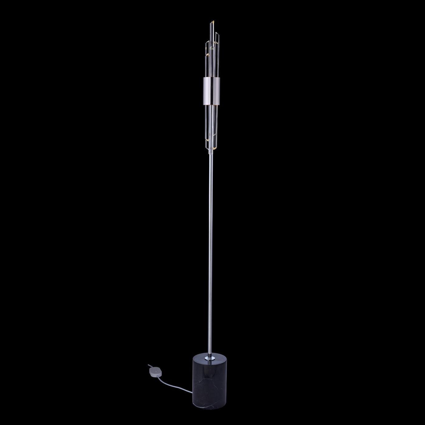 72'' Lucca 1 Light Chrome Floor Lamp