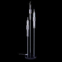72'' Lucca 3 Light Chrome Floor Lamp